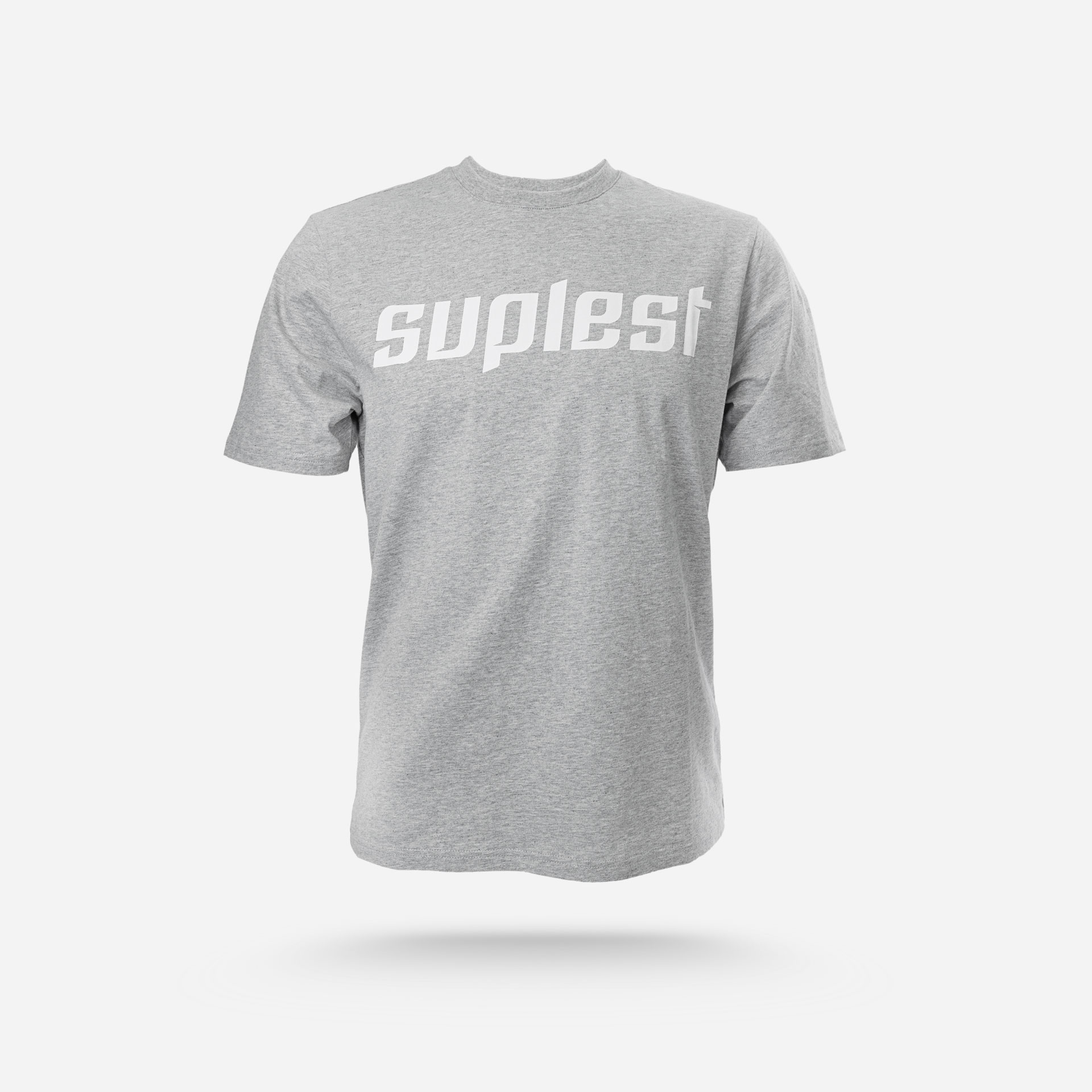 T-Shirt Logo - heather grey