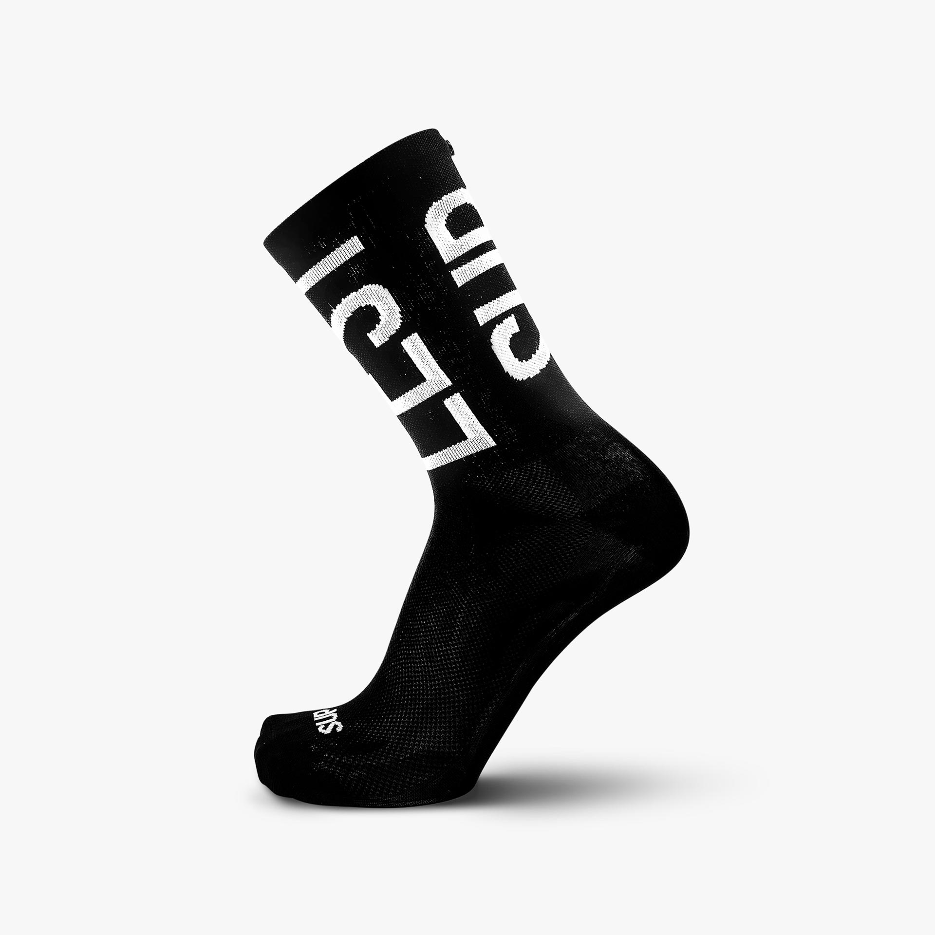 suplest Socks - big SUPLEST logo - black/white