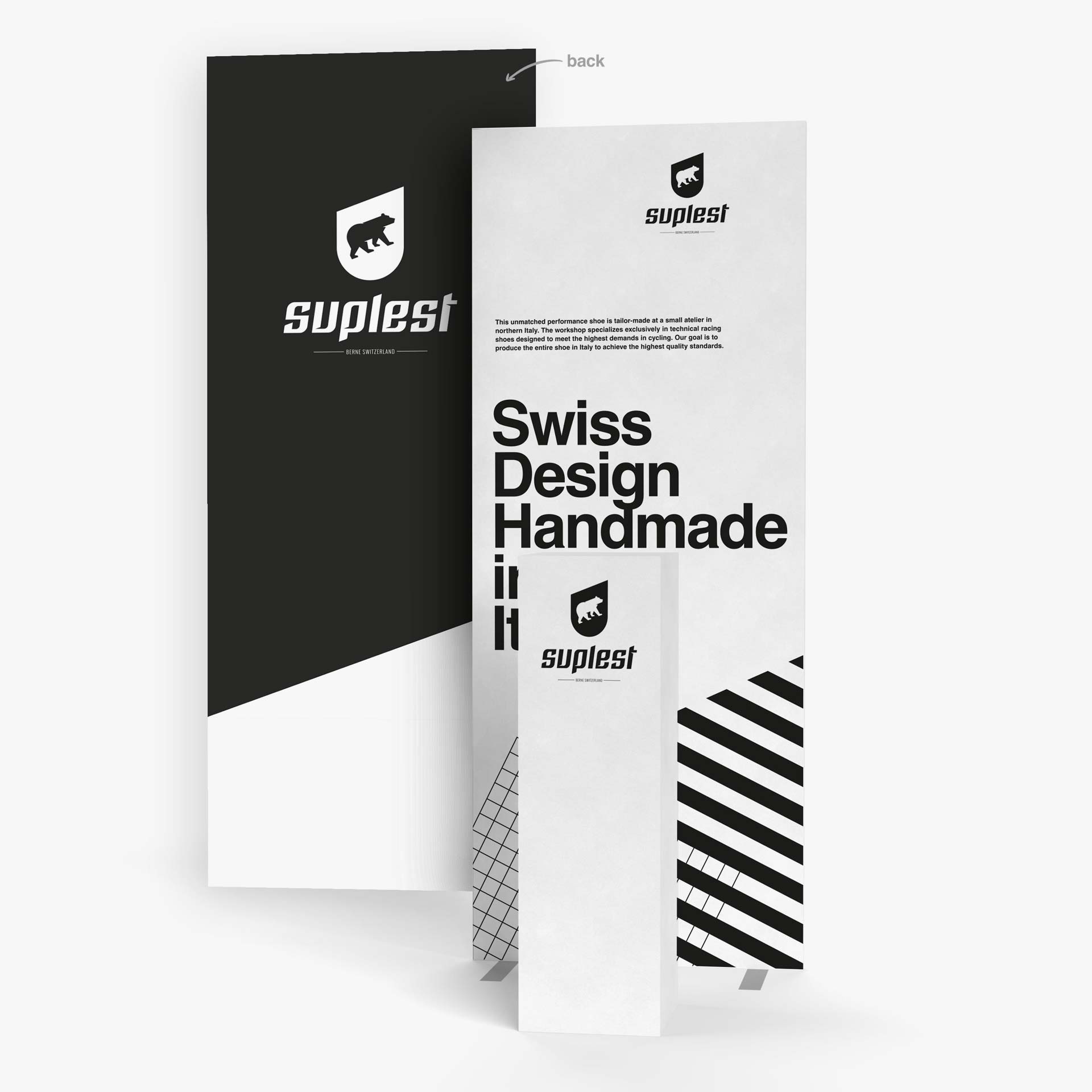 POS suplest Fabric Banner 80×200 cm with Column (cardboard) 30×30×100 cm